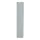 garderobekast,HxBxD 1802x305x457mm,1vak,cil.-slot,romp lichtgrijs