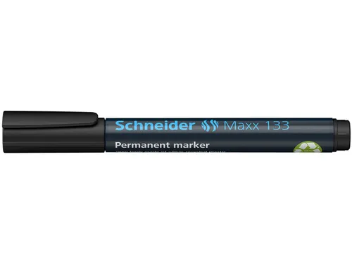 Permanent marker Schneider Maxx 133 schuin 1-4mm zwart