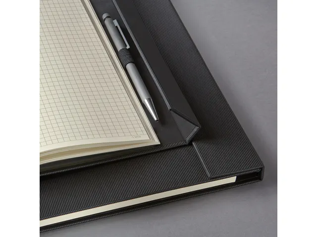 Carnet de note Sigel Conceptum Pure hardcover A4 noir quadrillé avec