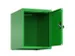 opzetkast,v. locker,1vak.,vak B 400mm,HxBxD 500x400x500mm,draaigrendel