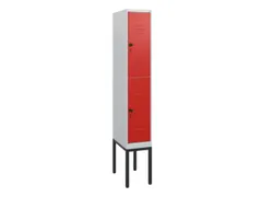 dubbeldekse locker,HxBxD 1950x300x500mm,1x2vak.,vak B 300mm