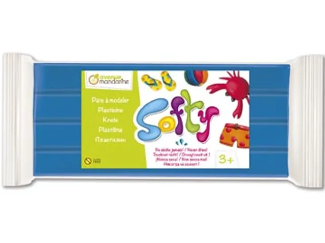 Darwi Boetseerpasta Softy Blauw 500 Gram