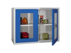 Hangkast 600x800x300mm Achterwand Glad Ral 7035 Front Ral 5010