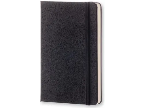 Notitieboek Moleskine pocket 90x140mm dots hard cover zwart
