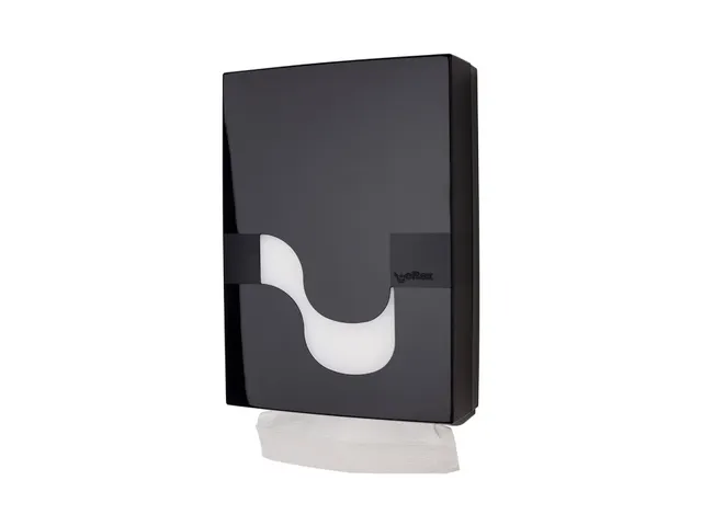 Handdoek dispenser Celtex Slim zwart