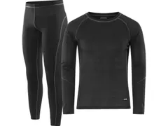 Fristads 101031 set ondergoed, zwart, maat 2XL, per stuk