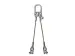 Élingue Multibrins 2Brins Cmu 0-45° 1 4T Ø Câble 10Mm Longueur Uti