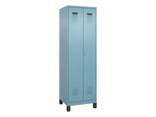 locker voor scheiding van kleding,HxBxD 1950x600x500mm,2vak