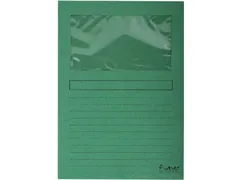 Venstermap Exacompta Forever L-map 120gr karton Donkergroen