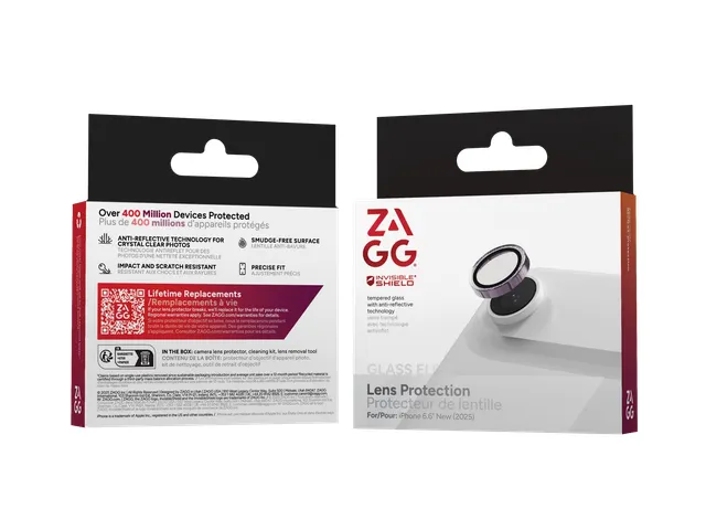 InvisibleShield Glass Elite, Apple, iPhone 17 Air, Résistant à la po