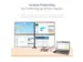StarTech USB-C Docking Station 4K Quad Monitor 100W PD LAN