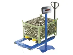 palletweegschaal,platform BxD 1250x840mm,staal,weegbereik 4-1500kg