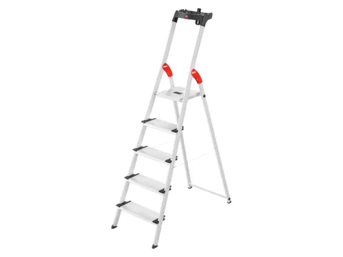 veiligheidsladder,eenzijdig,5 XXL treden,Stand H 1,06m,balk L 1,85m