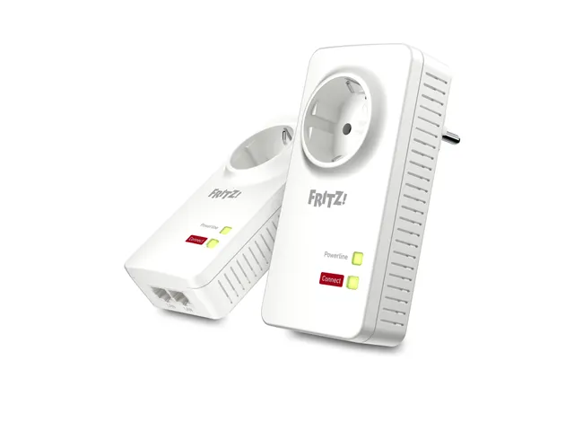 FRITZ!Powerline 1220E Set International, 1200 Mbit/s, 2 x Gigabit LAN