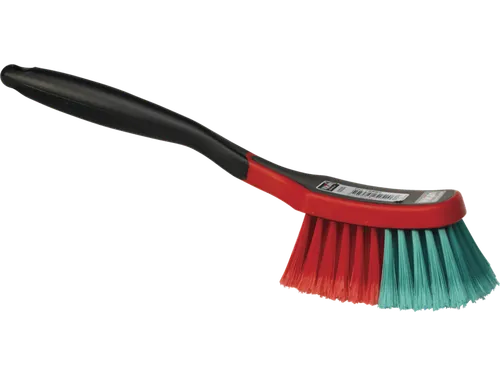 Transport 525252 handborstel klein 320x70mm, met rubber stootran