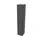 kantoorkast,HxBxD 2225x400x445mm,MS-donkergrijs