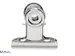Papierklem MAUL Bulldog 30mm capaciteit 10mm zilver
