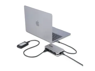 USB-C Multiport Adapter 4K 60Hz HDMI DP 100W PD 3x USB Hub - 11