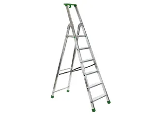 Industriële Trapladder Quadra, 6 Treden - 1