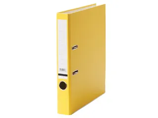 Ordner Qbasic A4 50mm karton geel - 1