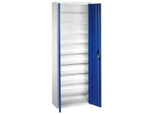 Kast Met Openslaande Deuren Hxbxd 1690x700x300mm 9legborden Staal