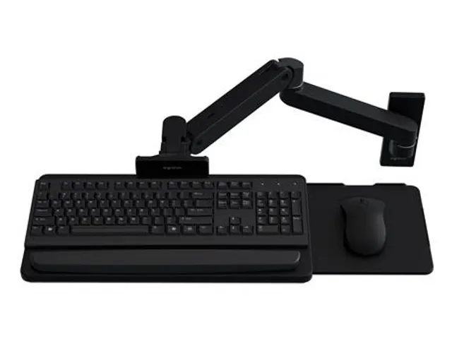 Ergotron LX Pro Toetsenbord Arm Muur Zwart