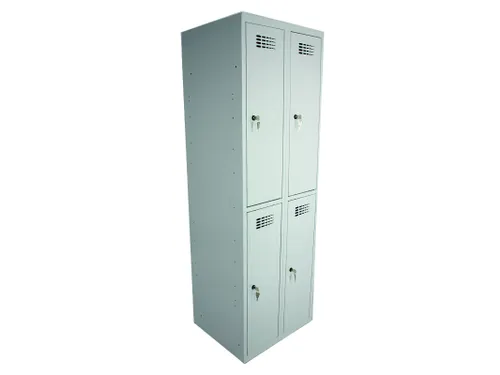 Lockerkast Sus 322 W 4 vakken 180x60x50cm