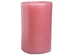 Luchtkussenfolie Roze 50µm 1000mmx100m Polyethyleen Antistatisch
