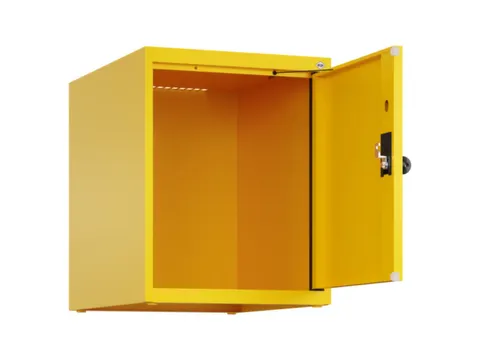 opzetkast,v. locker,1vak.,vak B 400mm,HxBxD 500x400x500mm,draaigrendel