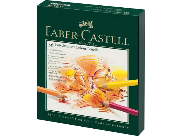 Kleurpotlood Faber Castell Polychromos Studiobox A 36 Stuks