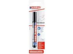 Whiteboardmarker edding 360 rond 1.5-3mm zwart blister