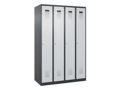 locker,HxBxD 1850x1200x500mm,4vak,vak B 300mm,cil.-slot