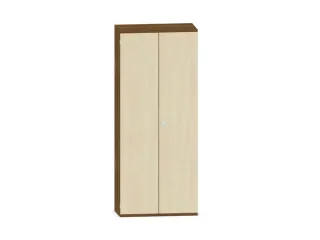 kantoorkast,HxBxD 1920x800x430mm,decor romp noten,decor front esdoorn - 2