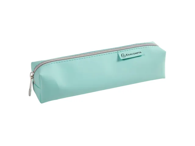 Trousse carrée Aquarel - PU - 22,5 x 5 cm - Couleurs assorties