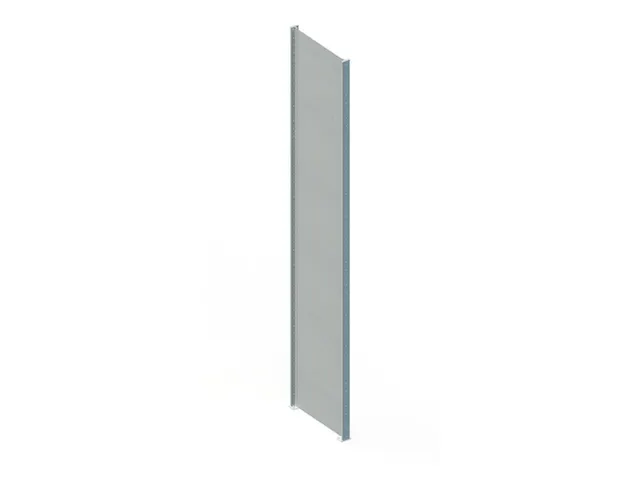 paroi latérale,p. rayonnage sans boulons,HxP 2500x500mm,galvanisé