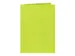 Correspondentiekaart Papicolor dubbel 105x148mm appelgroen pak à 6 st
