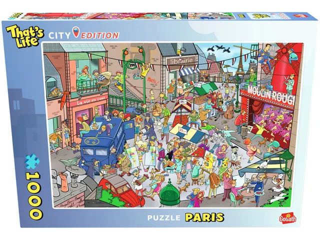 Puzzel That's Life City Paris 1000 stukjes
