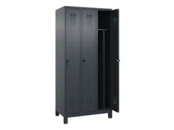 locker voor scheiding van kleding,HxBxD 1950x900x500mm,3vak