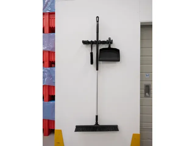 Vikan Hygiene combiveger hard/zachte vezels 610mm paars