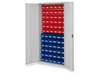 Rasterplan Bakkenkast Staalplaat 1950x1000x410mm Deuren Staalplaat - 2