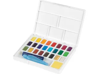 Waterverf Faber-Castell in box met 24 kleuren - 1