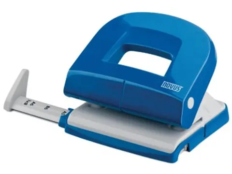 Novus Perforator E 216 2-Gaats 16vel Blauw