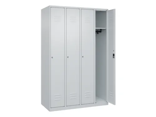 locker,HxBxD 1850x1200x500mm,4vak,vak B 300mm,cil.-slot