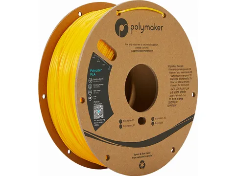 Polymaker PolyTerra PLA Candy 1.75 Filament Geel 1kg