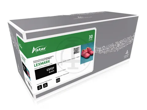 AS20329 ASTAR LEXMARK 75B20K0 CS/CX Toner zwart rebuilt 13.000pagina's