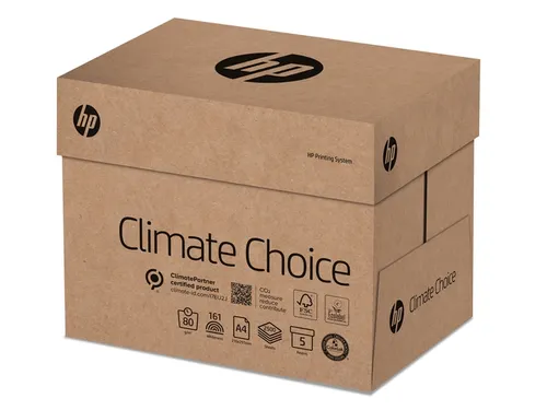 Kopieerpapier HP Climate Choice A4 80 gram wit Halve Pallet