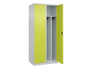 locker voor scheiding van kleding,HxBxD 1850x800x500mm,2vak - 2