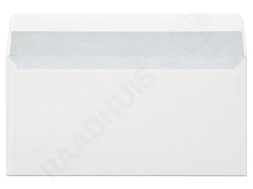 Dienstenvelop Venster Rechts Raadhuis 110x220mm Dl (ea5/6) Wit Gegomd
