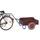 fietsaanhanger,draagverm. 0,2t,laadvl. LxB 765x435mm