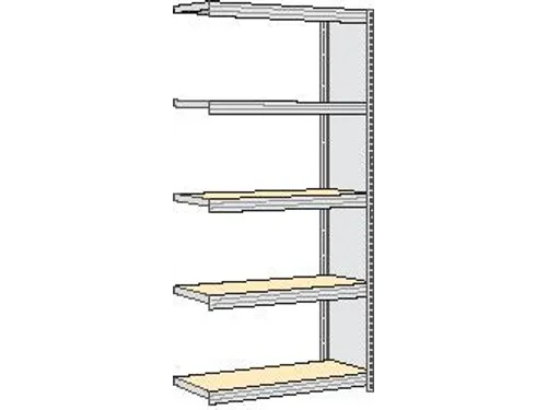 magazijnstelling,aanbouwveld,HxBxD 2000x1005x326mm,vakl. 250kg